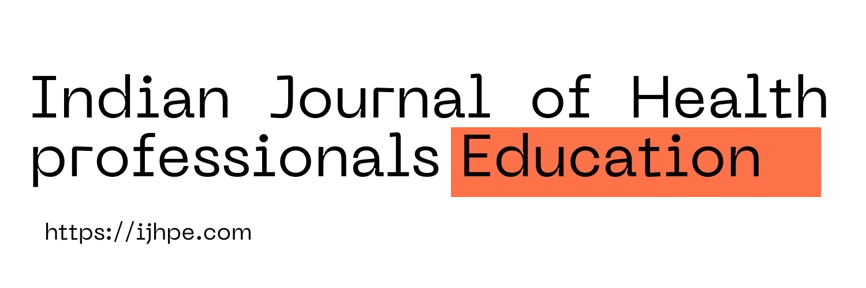 Indian Journal of Health Professions Education
